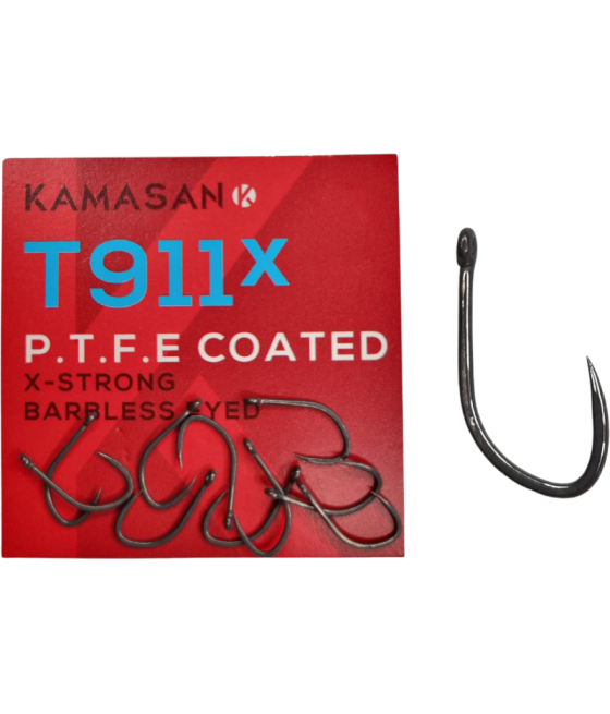 Haczyki Bezzadziorowe Kamasan T911x X-Strong roz10 10szt