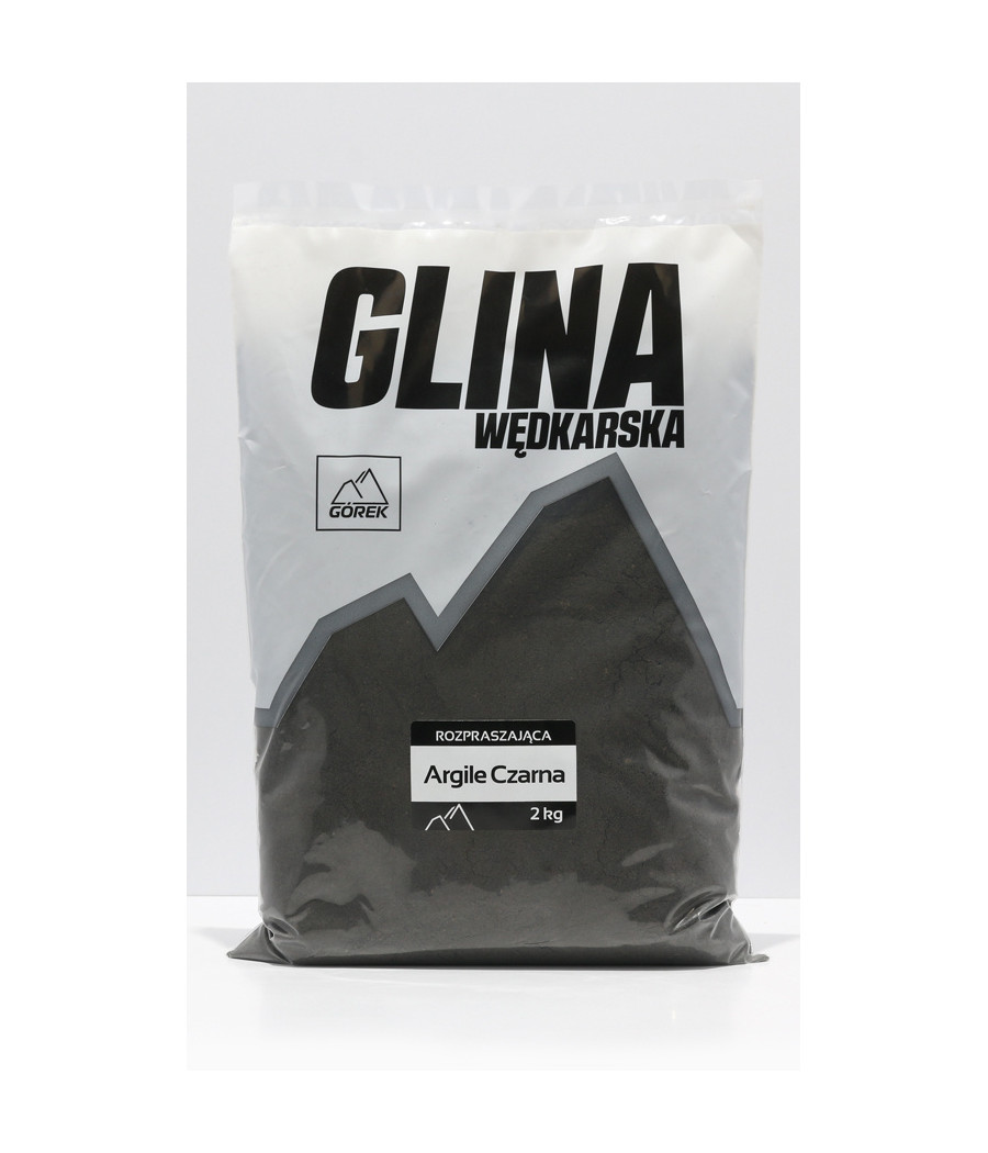 GLINA WĘDKARSKA ROZPRASZAJĄCA ARGILE CZARNA 2KG GÓREK GLINA WĘDKARSKA ROZPRASZAJĄCA ARGILE CZARNA 2KG GÓREK